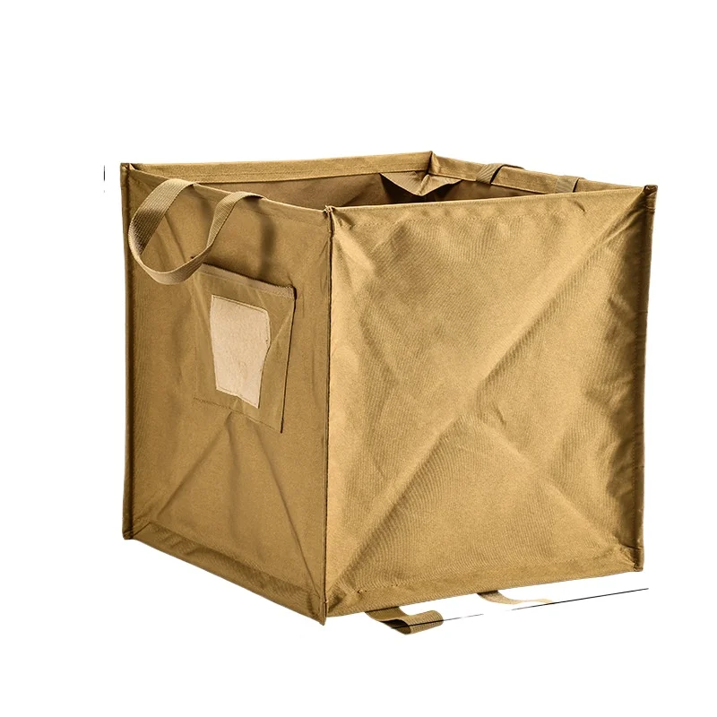 For Small Triangle Outdoor Products Folding Trash Can Box Multifunctional Portable Camping Equipment Sundries Picnic Storage Bag