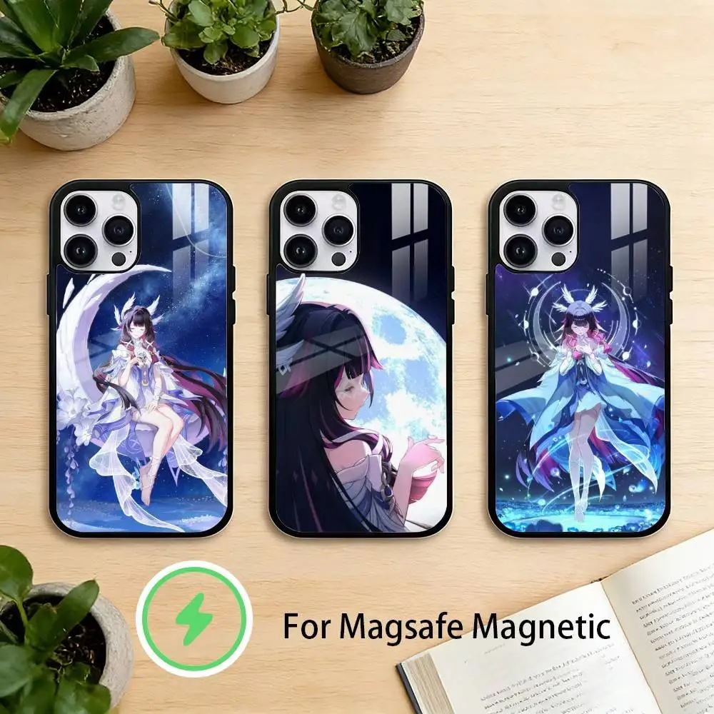 

censhin impact columbina Phone Case For iPhone 17,16,15,14,13,12,Plus,Pro,Max For Magnetic Wireless Charge