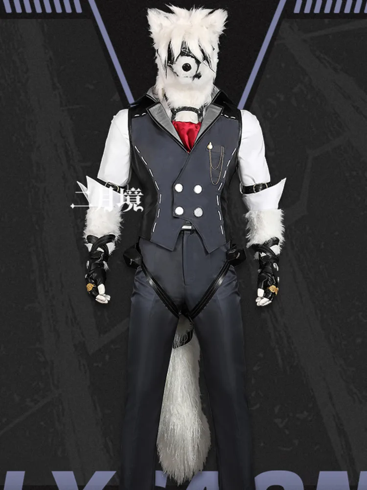 

Game: Zenless Zone Zero Deleken Cosplay Costume Full Set Tail Role Play Character Outfits Anime Therocephalia