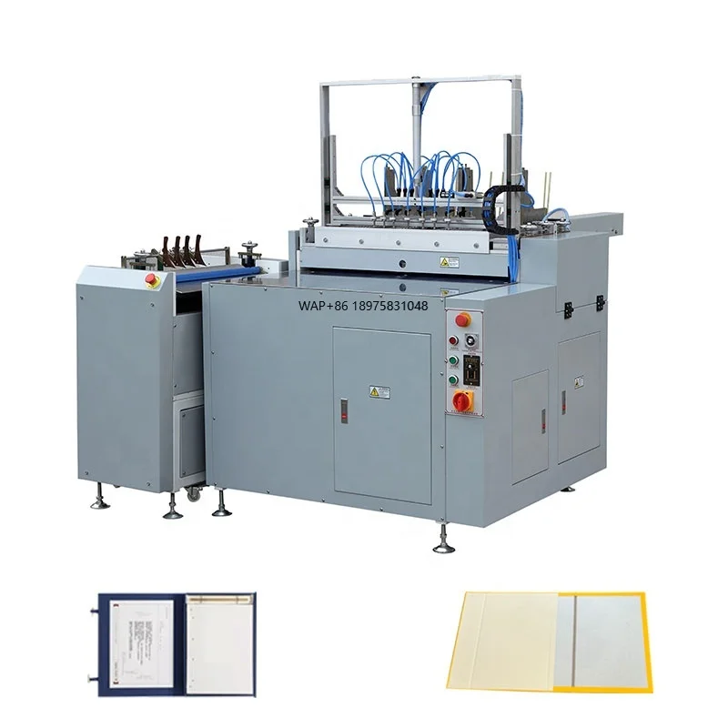 Semi Automatic Hard Cover Making Machine Notebook Cover Machine Case Maker for Arch File Making