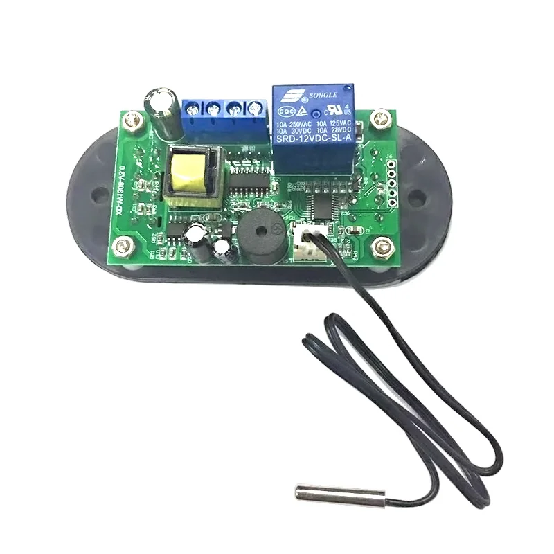 Interruttore di controllo della temperatura luce rossa Display digitale regolabile regolatore di temperatura digitale 12V 24V 220V termostato