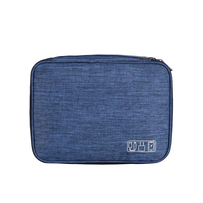 

3-layer Multi-Functional Digital Storage Bag Electronic Accessories Travel Organizer Bag Data Cable Organizer