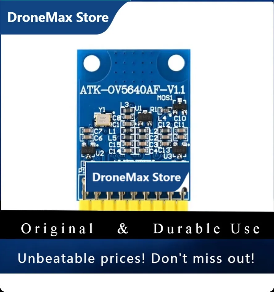 DroMaOV5640 Camera Module 5MP Auto Focus, DVP Interface, JPEG Output, With FPC Cable & STM32 Source Code For Embedded Vision