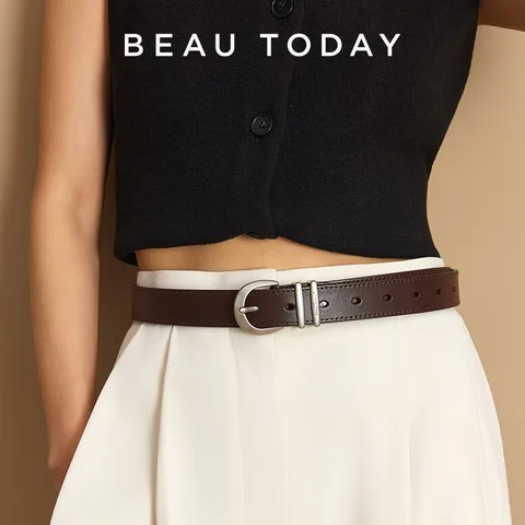 Женский ремень BeauToday из коровьей кожи