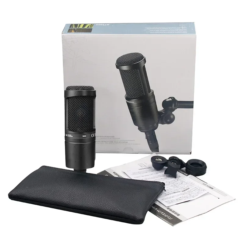 

Wired condenser microphone live streaming host recording conference microphone audio book