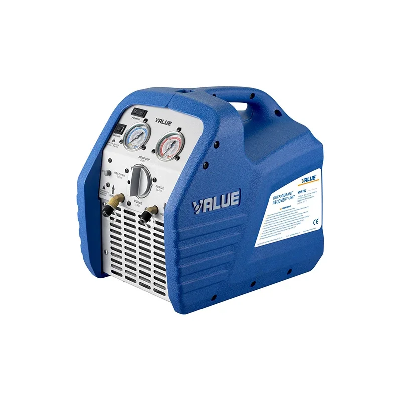 Value Portable Mini Single Cylinder 3/4hp Refrigerant Gas Recovery Unit or Refrigerant Recovery Machine VRR12L/VRR12L-OS