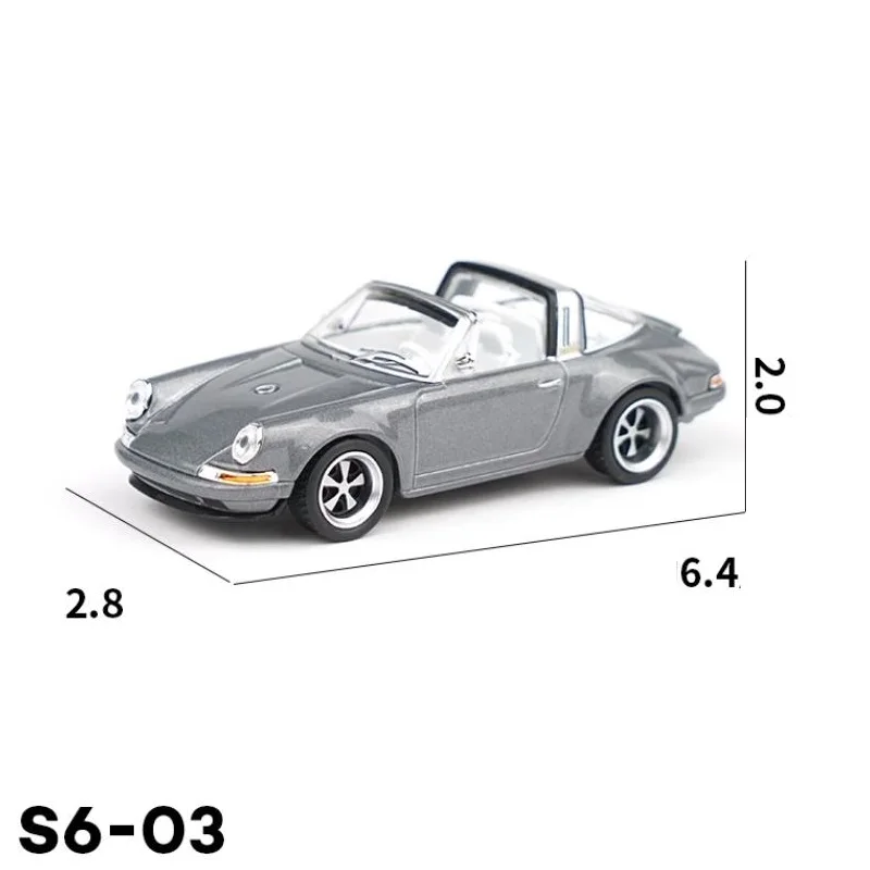 Xcartoys 1:64 Sin-ger 964 Targa S6-03 Diecast Simulation Model Cars Toys