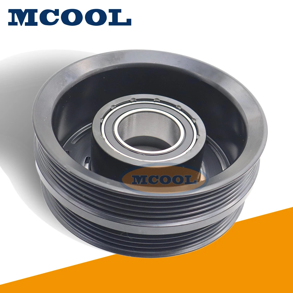1pcs AC Compressor Clutch Pulley Fit For 2003- Kuga Focus Volvo C30 S40 V50 C70 DKS15D 1466258 1476878 1673990 30742214 30761390