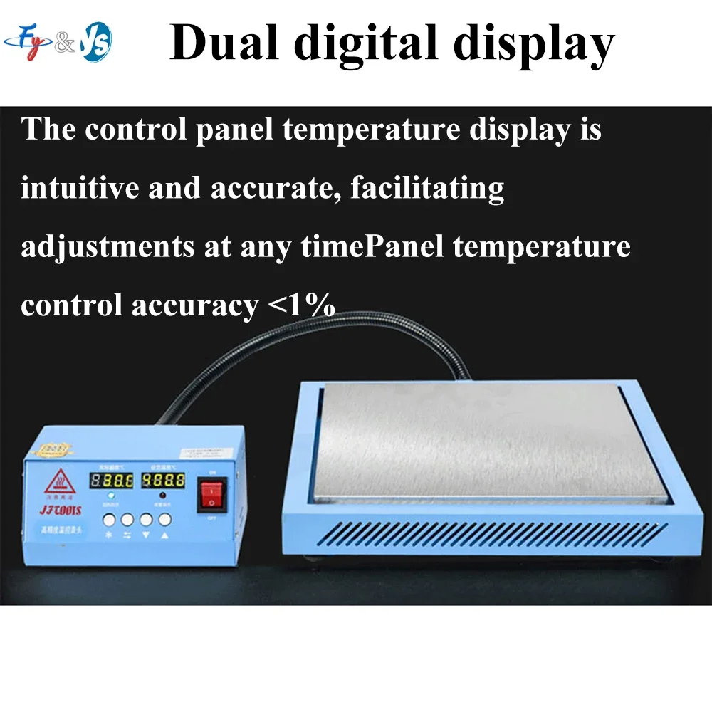 Digital Split Heating Platform Constant Temp Heating Table Mobile Phone Repair LED Welding Station