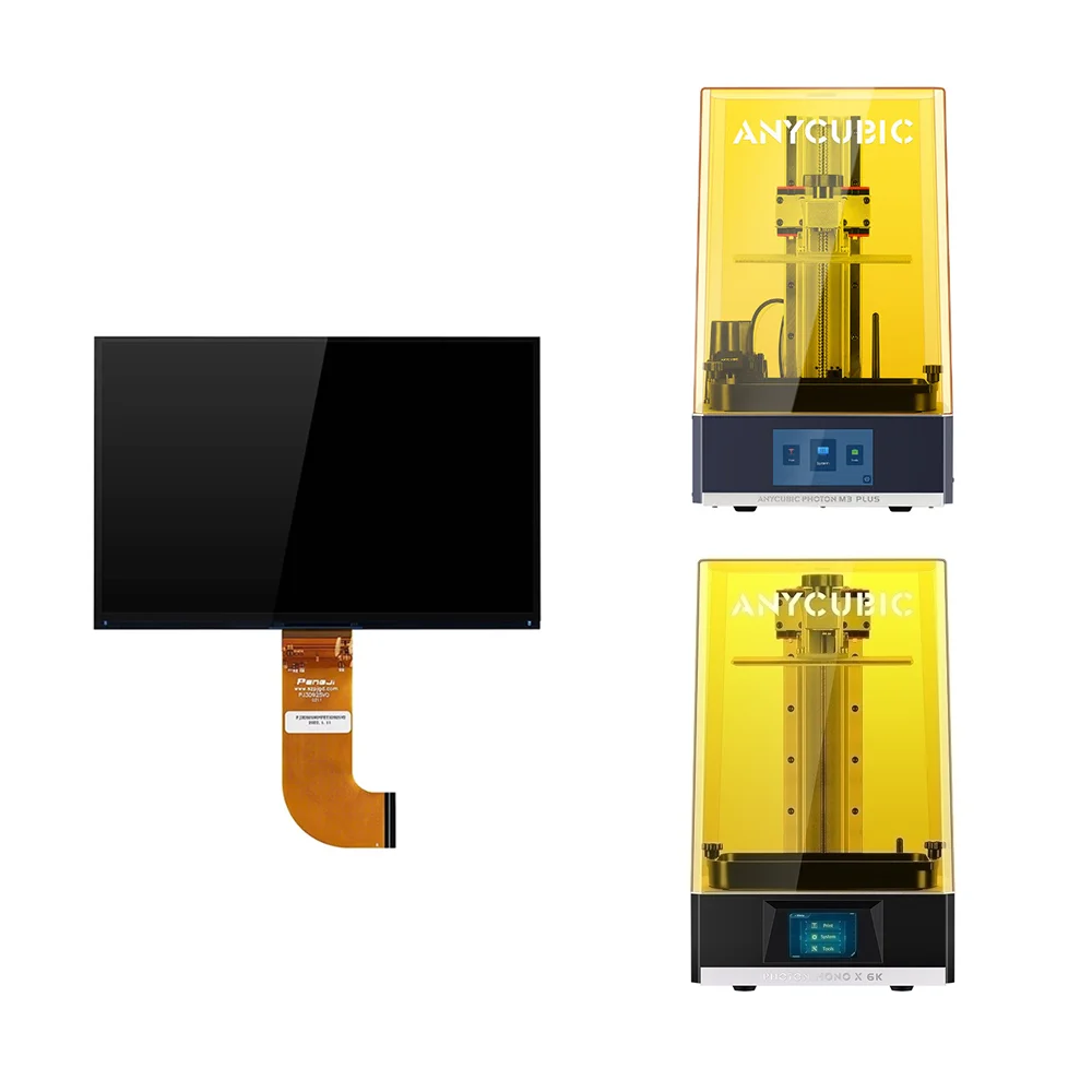 9.25 Inch Mono LCD Screen Replacement for Anycubic Photon Mono X 6K/M3 Plus 3D Printer Accessories PJ3D925V4