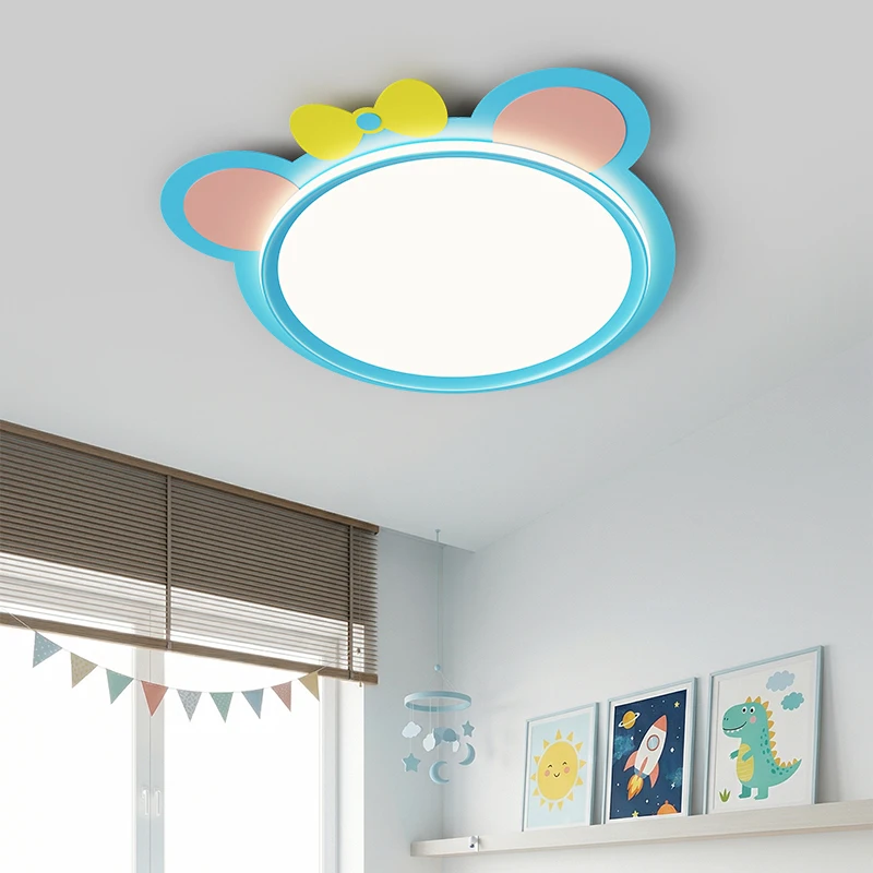 Simple Bedroom Led Ceiling Light Children's Room Kindergarten Sun Star Shape Ceiling Lamp Modern Home Indoor Decor Lighting Lamp