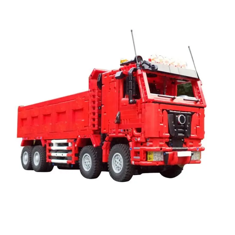 

Custom MOC-198225 RC Pneumatic Dump Truck Building Blocks Set (5152 PCS)
