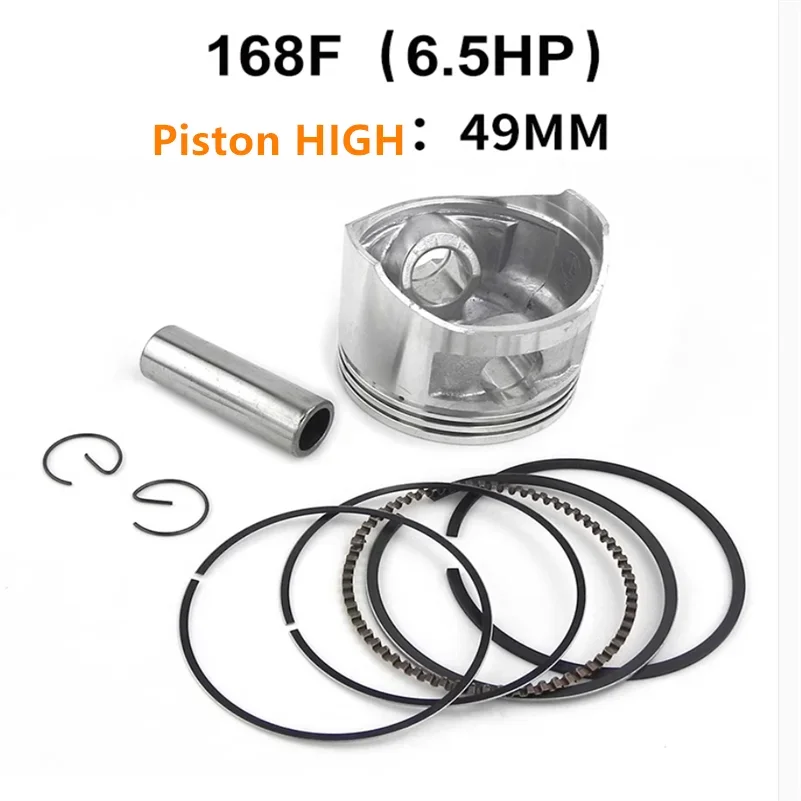 Micro Tiller Gasoline Generator Accessories 2KW/3KW/5kW 168F 170F 173F 177F 188F 190F 192F GX160 Piston Ring Assembly