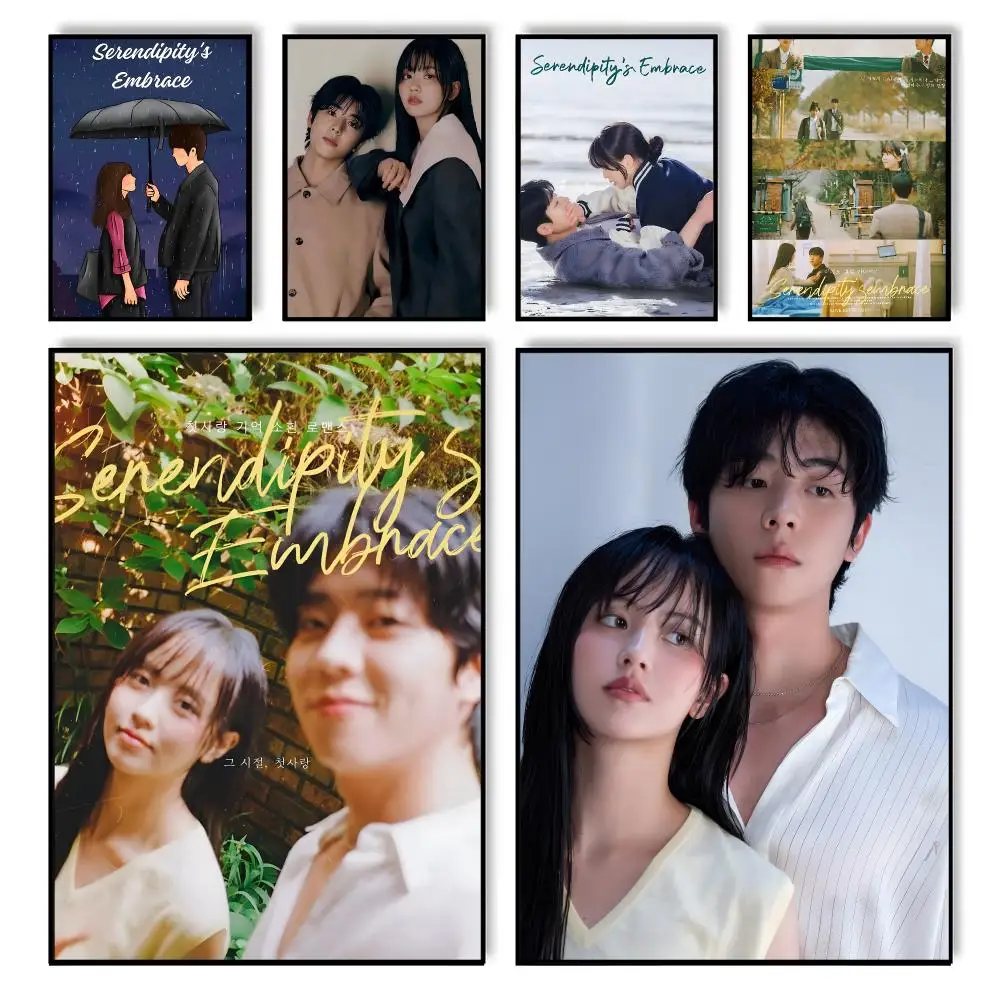 Serendipity's Embrace K-Drama Poster HD Self Adhesive Waterproof Wall Art Ideal for Home Office Dorm Bedroom Great Gift
