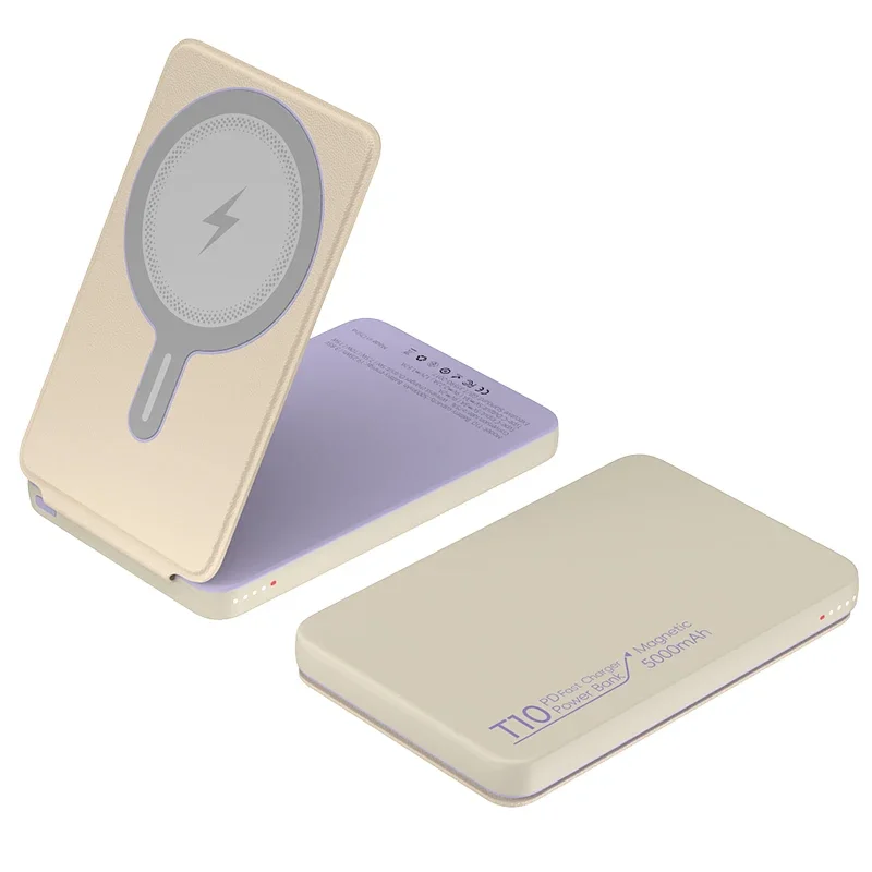 

Wireless Charger Foldable Wireless Charging Station Travel Magnetic Charger Portable Charger Power Bank