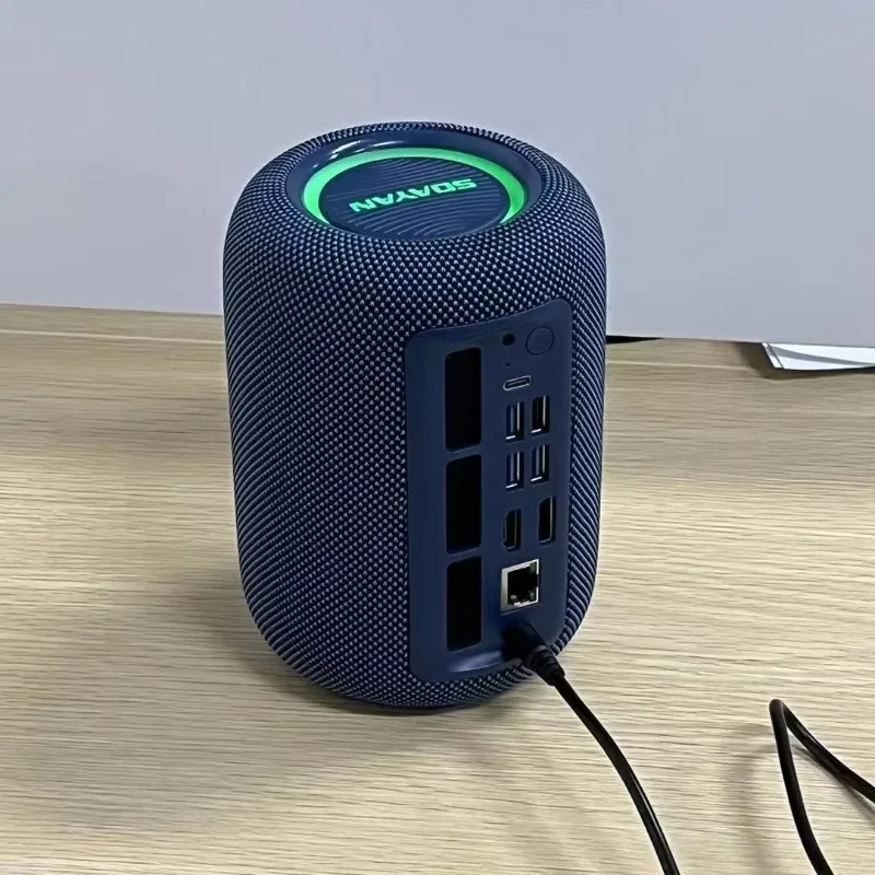 【2026】2025 EXR1 Mini Gaming PC 7 8745HS 32GB DDR5, 1TB SSD Windows 11 Pro Dual Speakers & MIC Gaming Mini Compact PC