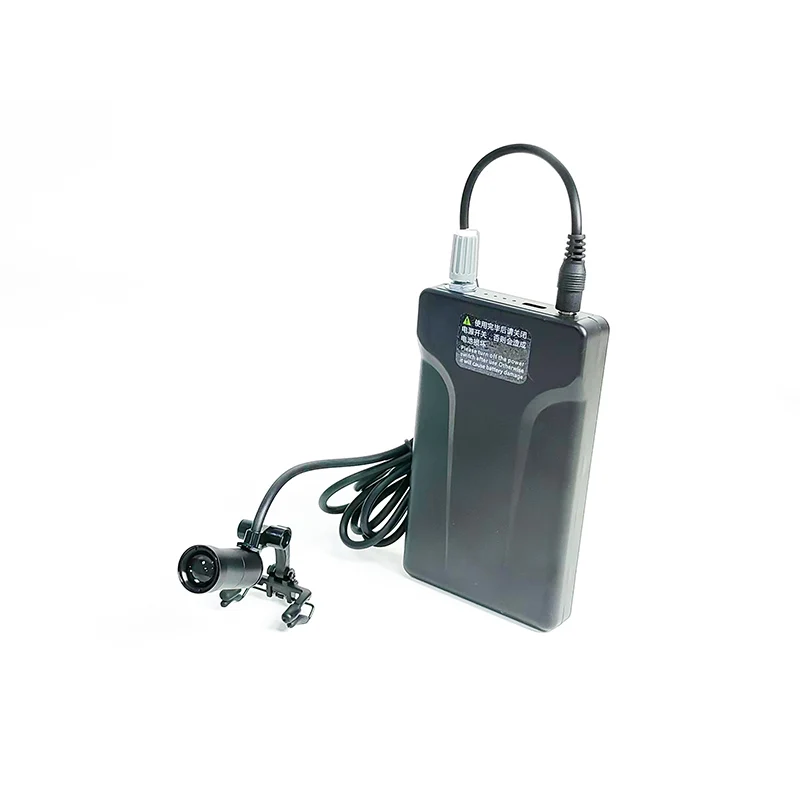 Burite 3W lampe frontale 30000lux avec filtre dentiste dentaire Loupes laboratoire utilisation ceinture Clip Style phares avec batterie 12 heures