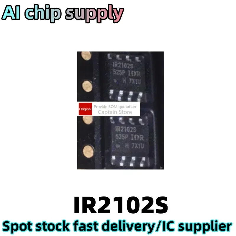 5PCS IR2102S IR2102STRPBF SOP8 Field Effect Integrated Chip