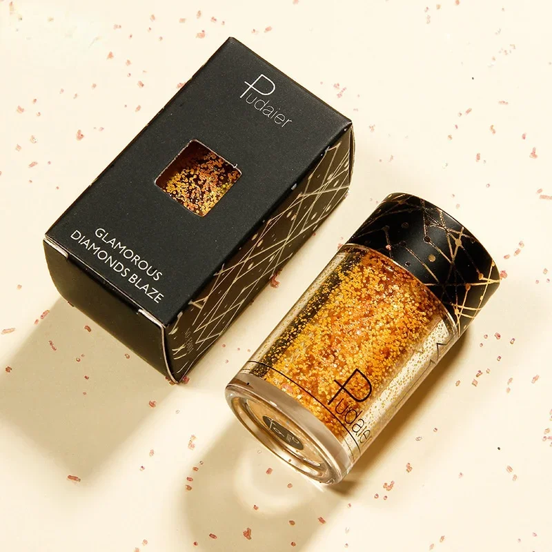 อายแชโดว์สีเดียวแบบกลิตเตอร์ พาเลทอายแชโดว์แบบกลิตเตอร์สำหรับแต่งหน้าบนเวที เครื่องสำอาง พาเลทอายแชโดว์แบบมันวาว สำหรับมืออาชีพ ขายส่ง สินค้าใหม่