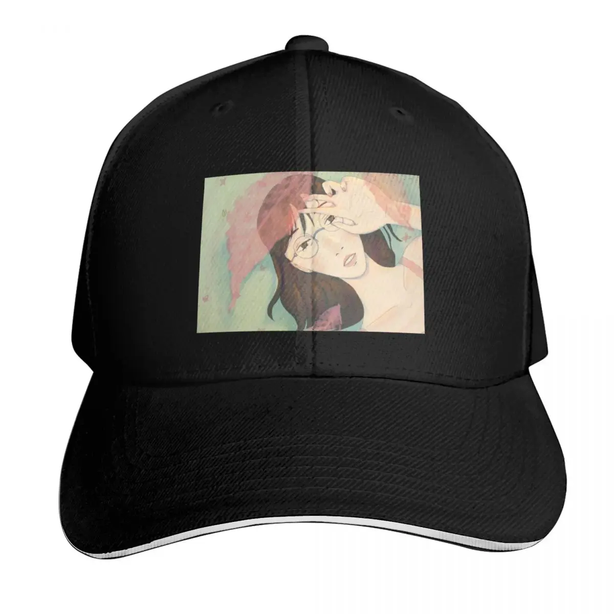 Rose's Leaves Baseball Cap Breathable Mesh Back Adjustable Buckle Closure Moisture Wicking Quick Dry