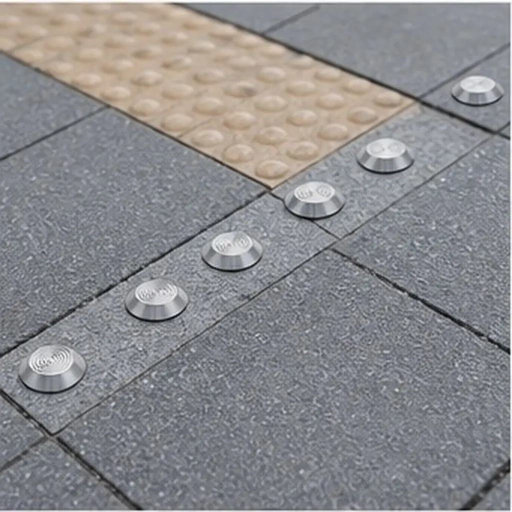 40 Pcs Blind Paving Nail Stud Nonslip Warning Studs Guide Sidewalk Floor Tactile
