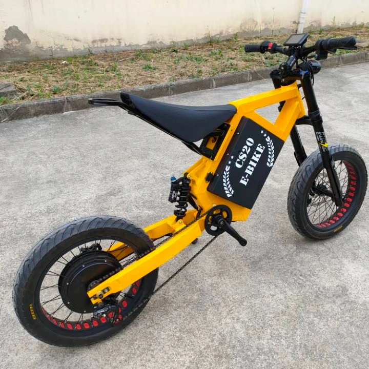 CS20 Electric Bike With PAS 15000 Watt 12000 Watt 8000 Watt Motor Power Version With Pedal Electric Bike