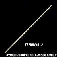 LED Strip For 32 inch 7030PKG 48EA_74580 Rev 0.2 20111025 T320HVN01.2 T320HVN01.5 320TA01 T320HVN01.0 320TA0I 32PFL3517H/12