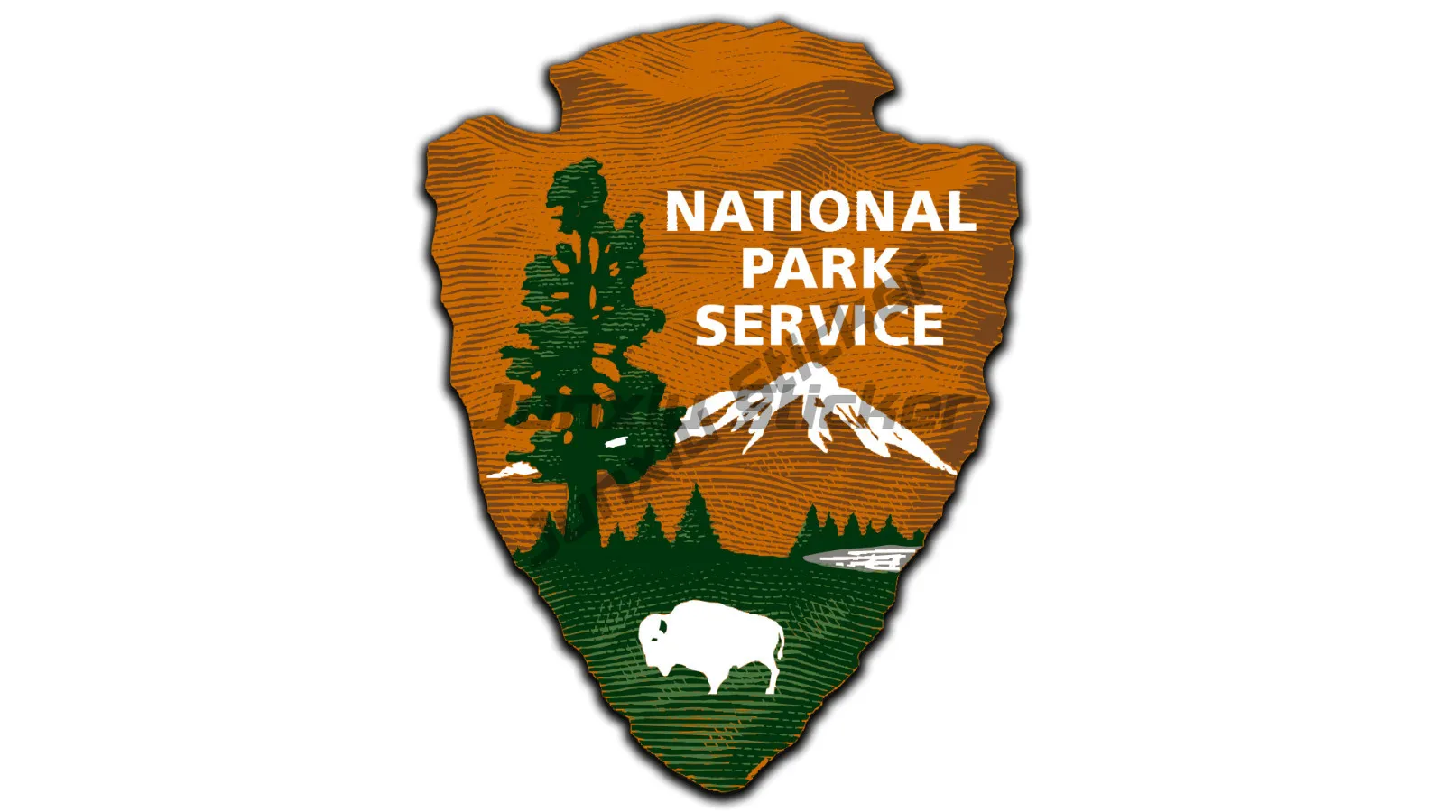 

National Park Service Stickers, Weather Resistant Bumpers, Vinyl Stickers