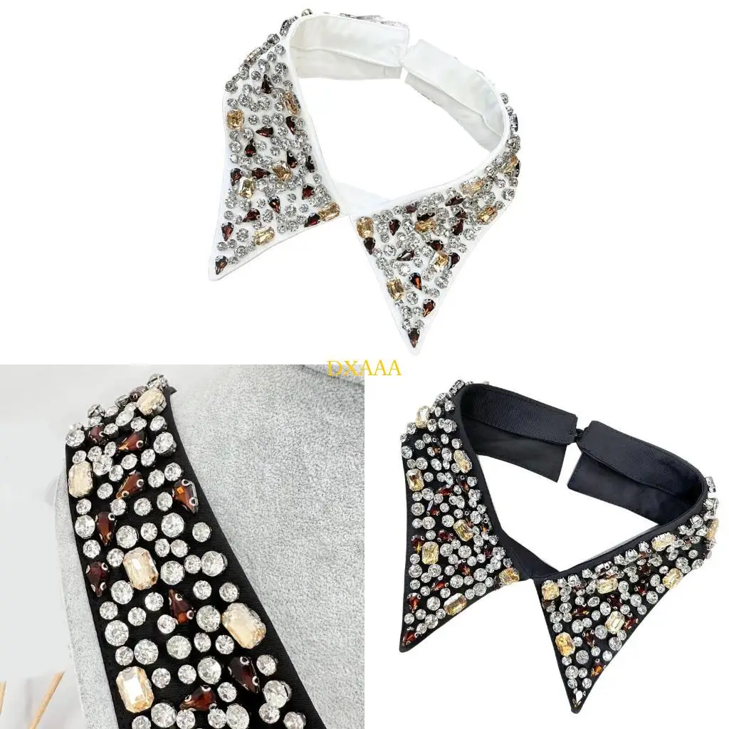 

DXAA False Collar Casual Decorative Collar Elegant Half Shirt Ornament