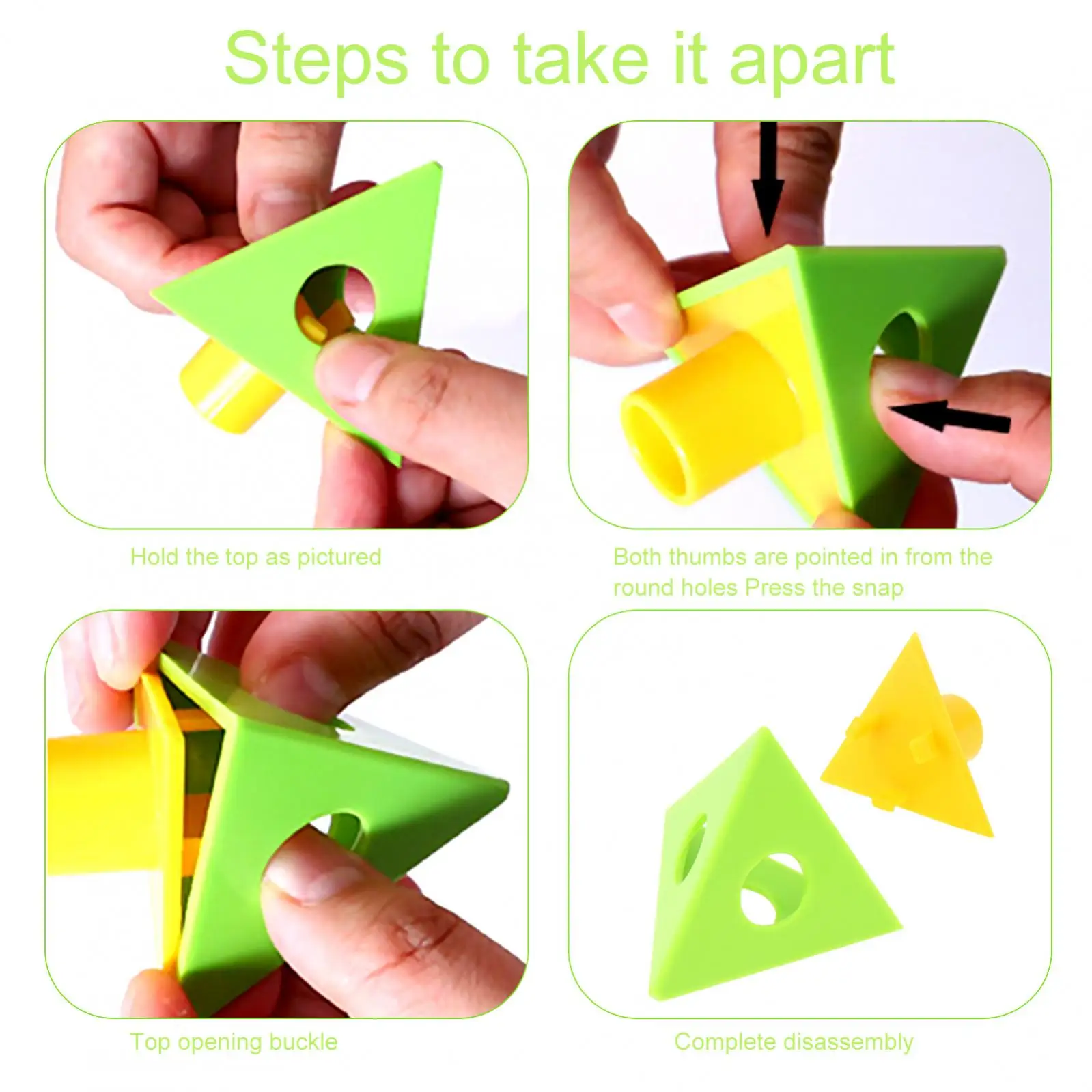 6 PCS Triangle Removable Spray Foot Support Bracket for Suitable Sticks / Board, Woodworking Brush Paint Spray Bracket Tools