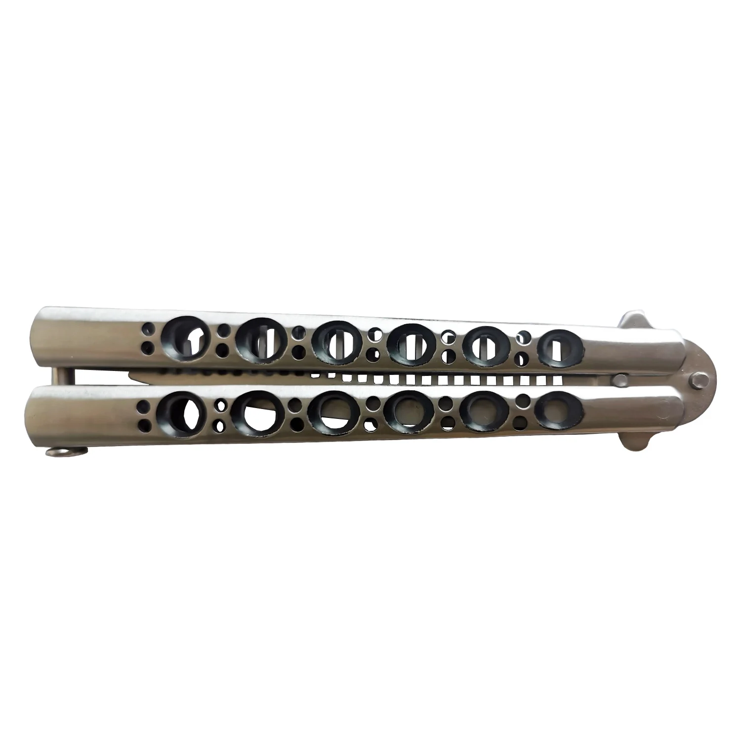 Tactical Trainer Metal Steel Blunt Practice Butterfly Training Tool Strong and Duable