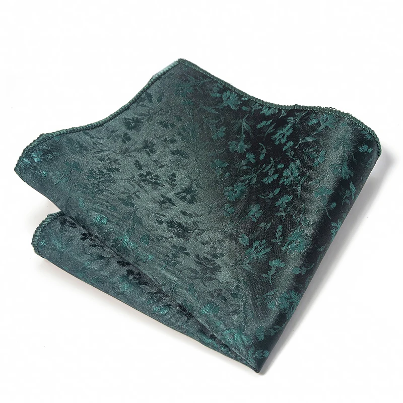 1 elegante lenço de bolso para terno masculino slim fit, incluindo designs como listras, cores sólidas e padrões florais.