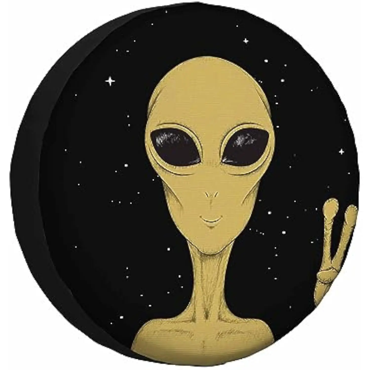 

Чехол для запасного колеса Waving Alien, защита колеса для внедорожного пространства, защита от атмосферных воздействий, чехол для колеса кемпера на колесах