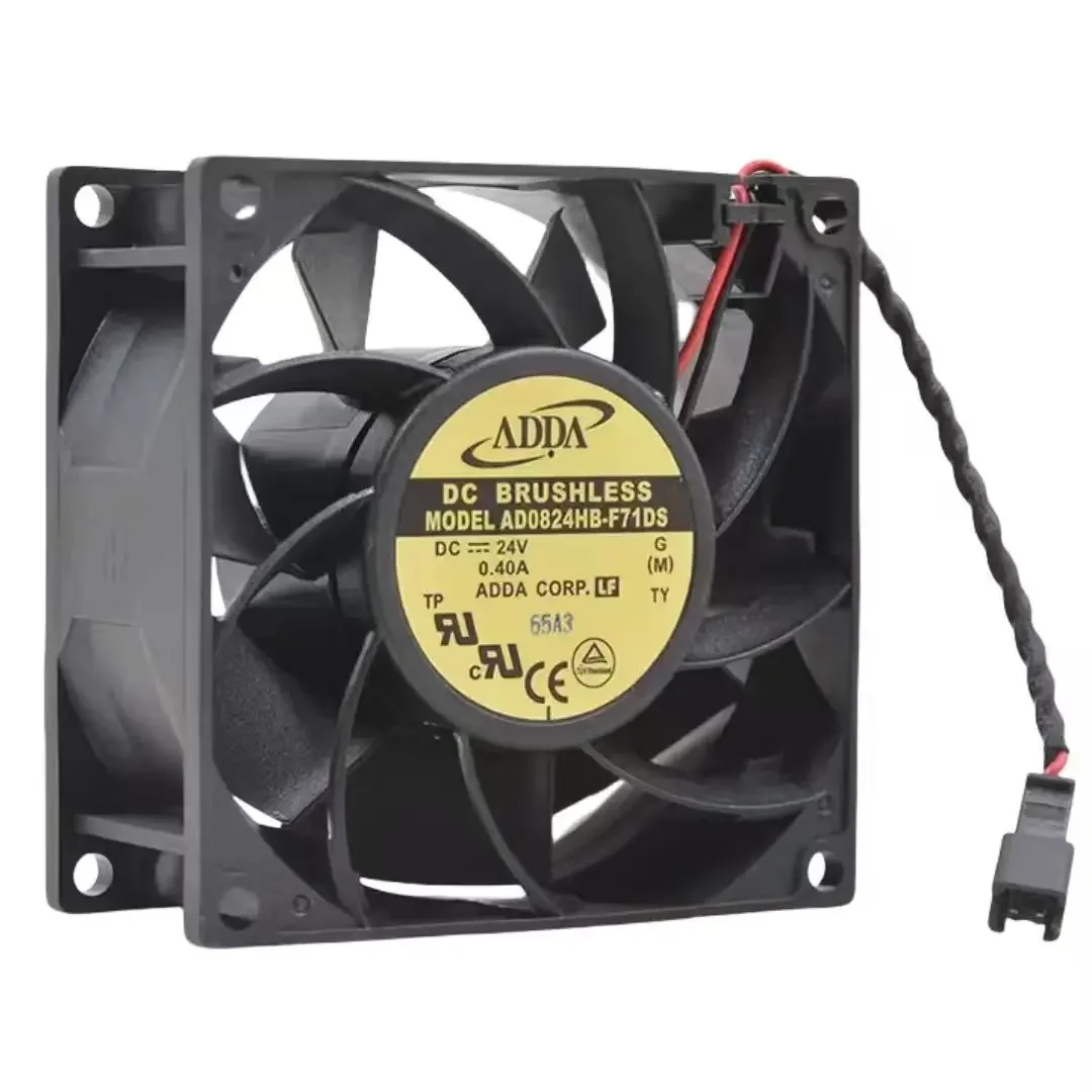 LY FOR ADDA AD0848VB-F7BDS 8038 Fan 48V 0.48A Super High Airflow Boost Cooling Fan 80x80x38mm for Heat Dissipation