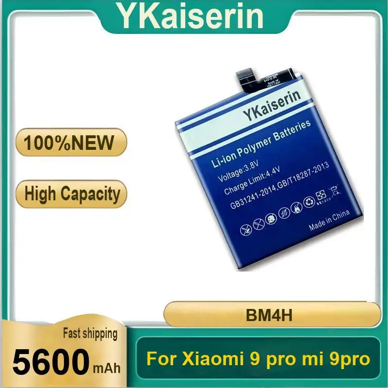 

High-Qualiy Fast Shipping 5600Mah For Xiaomi 9 Pro MI 9Pro Mobile Phone Battery BM4H