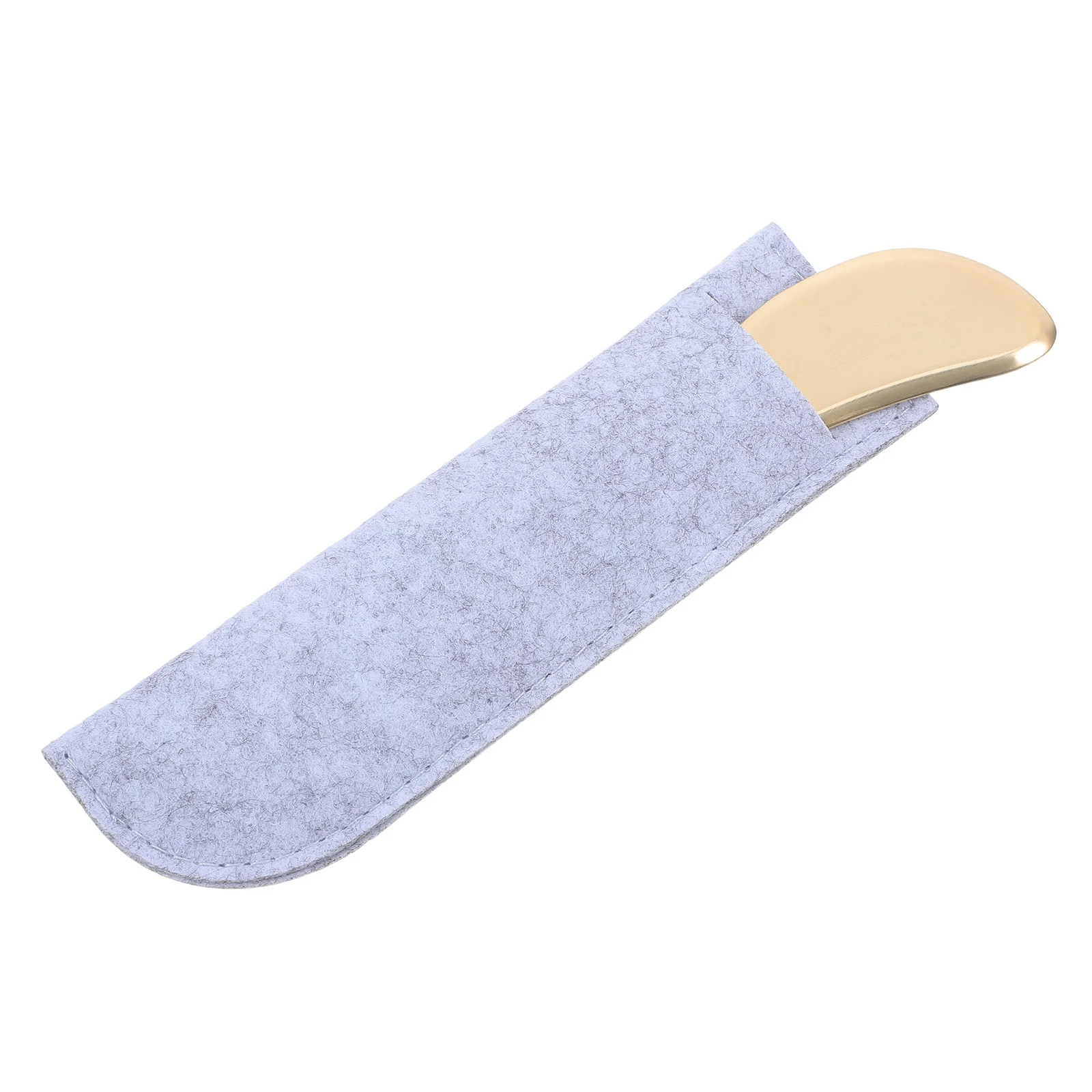 

1 шт. латунная массажная доска, гладкий инструмент для скребка Гуа Ша для лица, шеи, плеч, тела, облегчение боли, портативный массажер для лица