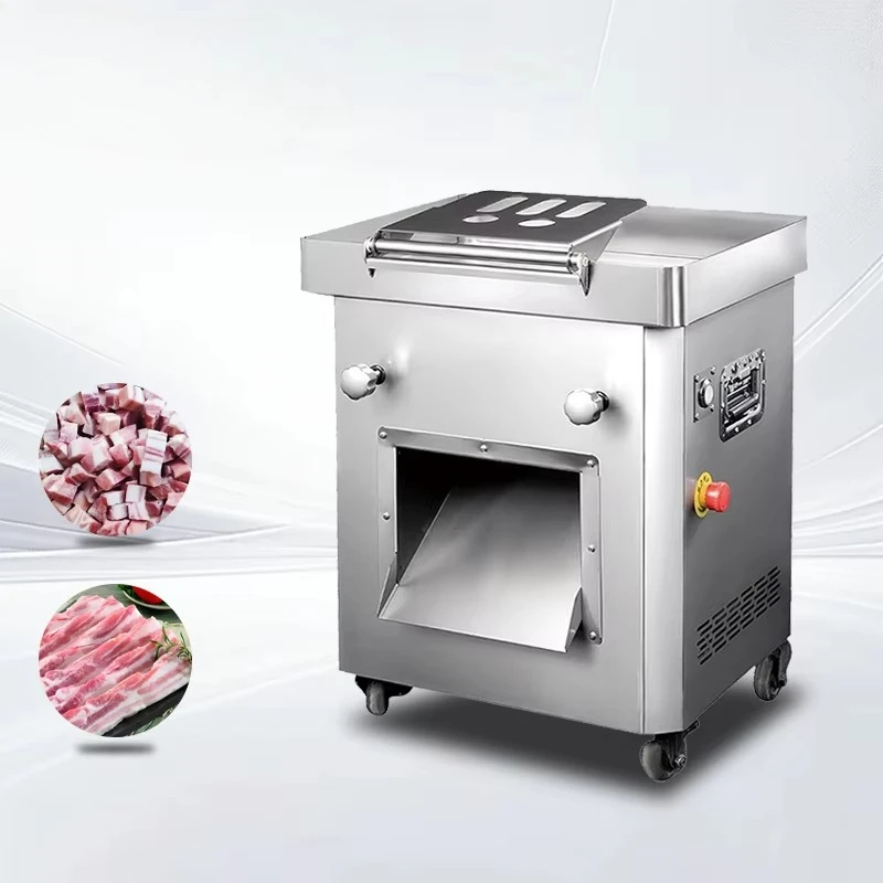 

r Резак для говядины и свинины для общественного питания, центральная кухня, новый, полностью автоматический, коммерческий, из нержавеющей стали 304, ломтик мяса