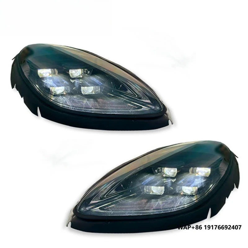 SJC Auto for ‘Porsche Macan 95B.1 LED Headlight 2014 -2021 Upgrade to 95B.3 Style Headlamp Daytime Running Light Car Accessories
