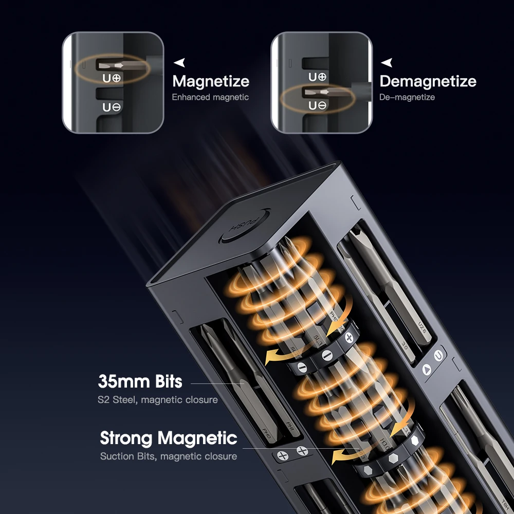 Conjuntos de precisão de chave de fenda elétrica 66 em 1 ferramenta elétrica recarregável magnética mini pequenas bits para xiaomi reparação telefone celular