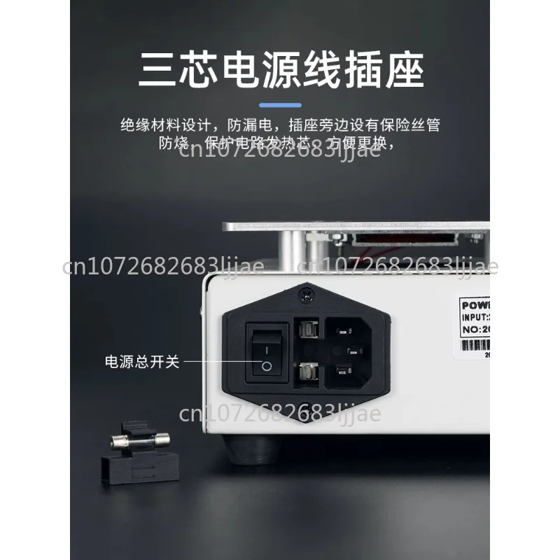 لوحة تسخين 946C درجة حرارة ثابتة شاشة ديجيتال تنظيم درجة الحرارة منصة التسخين المسبق، تفكيك طاولة اللحام