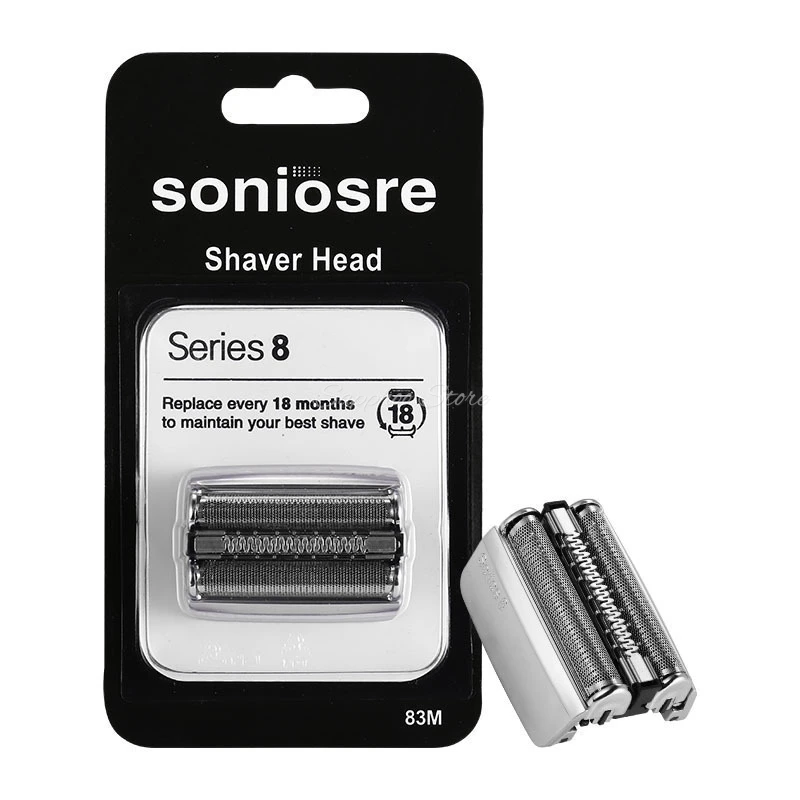 

Replacement head series 8 83M compatible with electric shaver Braun S8 8320S,8325S,8330S,8340S,8350S,8345s,8360cc,8365cc,