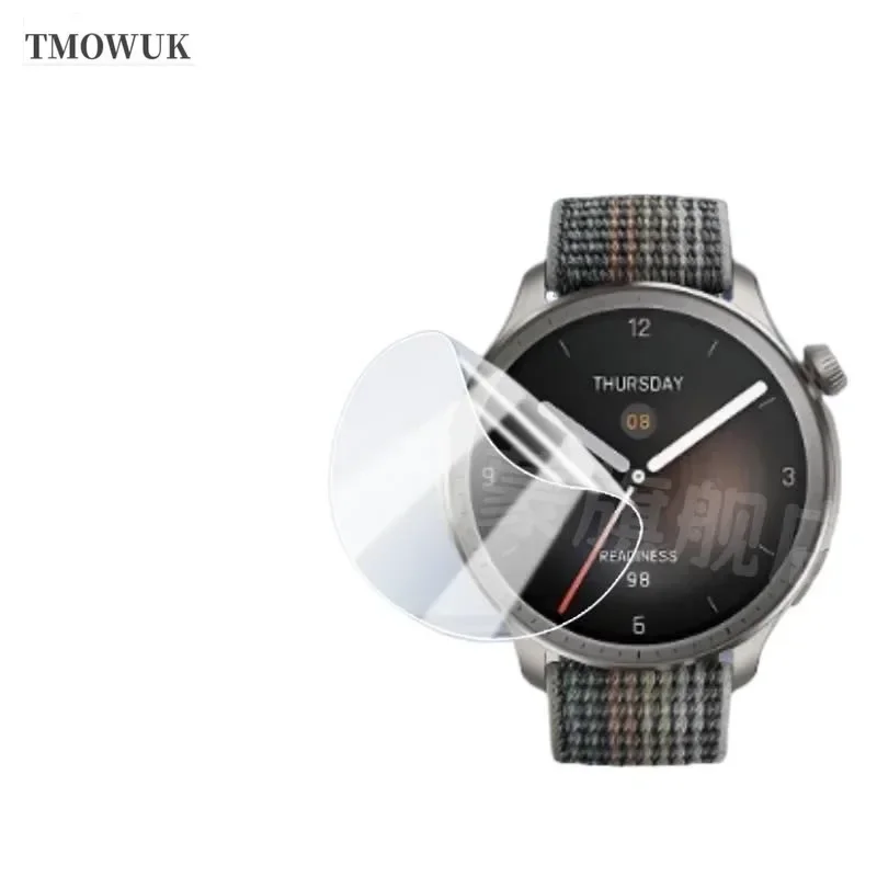 

For Amazfit Balance 2 Balance2 Screen Protector Soft TPU Hydrogel Film HD Clear Anti-scratch Watch Protective TMOWUK