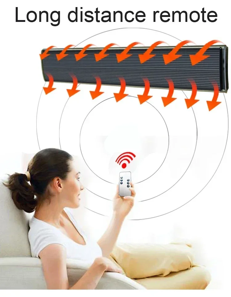 1000 واط سخان خارجي مقاوم للماء فناء السقف سخان لوحة الأشعة تحت الحمراء #3