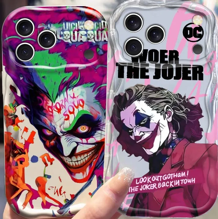

J-Jokers Luxury Cool Art Phone Case For Apple iPhone 17 16 16E 15 14 13 12 11 XS X Pro Max Plus Wave Oil Cover Soft Funda