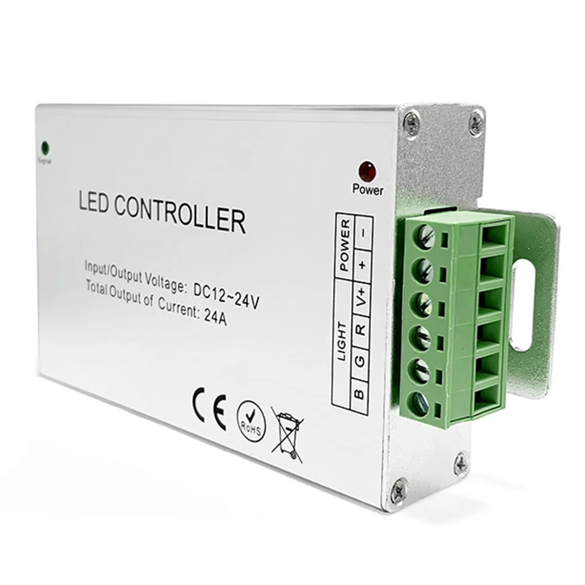 وحدة تحكم LED 12A وحدة تحكم LED 4 مفتاح RGB وحدة تحكم لاسلكية RF وحدة باهتة يعتم نظام لشريط RGB DC12-24V