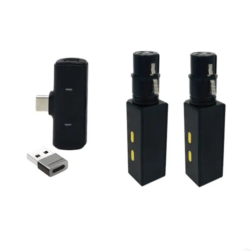

15YA Professional Wireds to Wireless Microphones Converters Wireless Transmitters