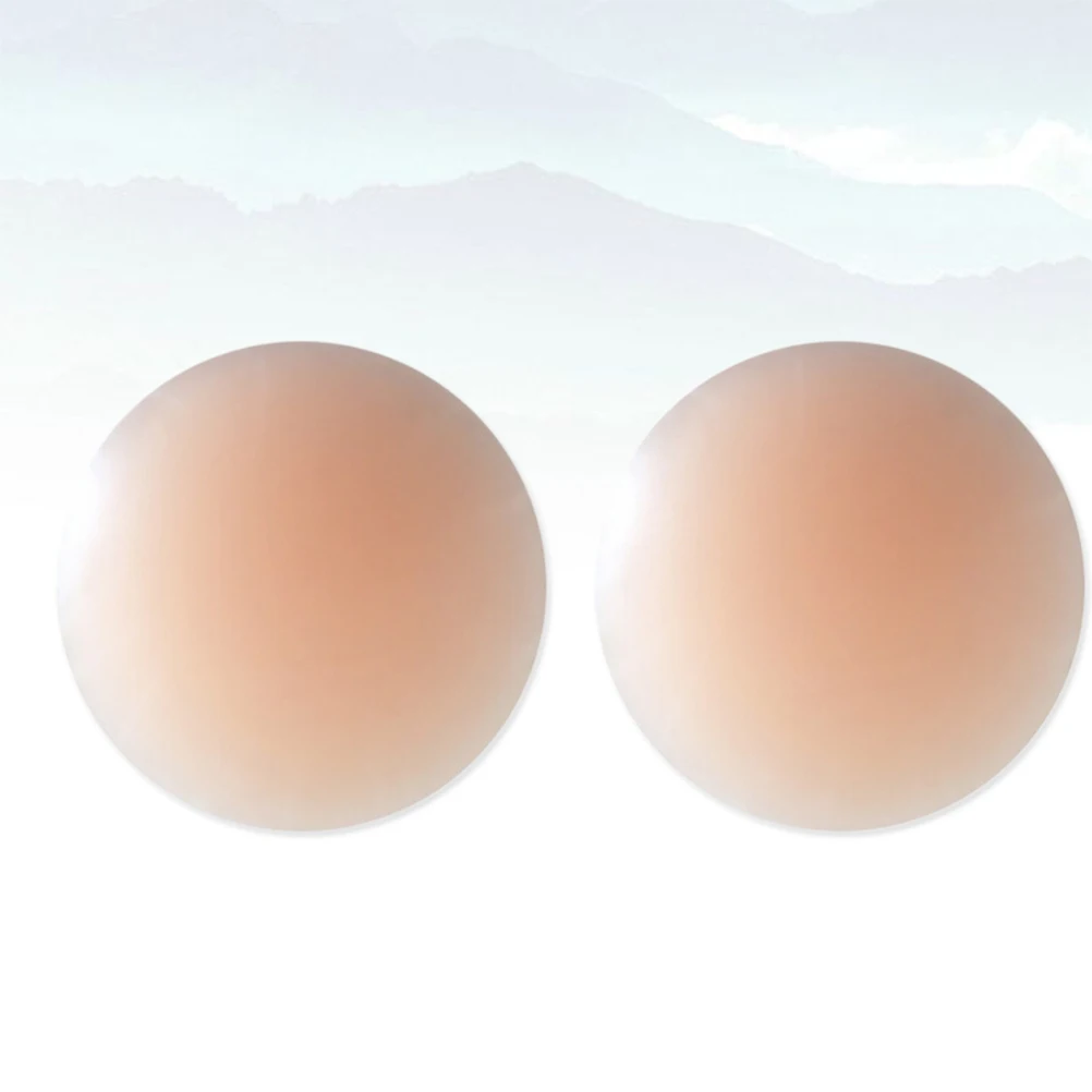 

Silicone Nipple Stickers Nude Invisible Breast Pasties Reusable Self Adhesive Covers Crop Tops Sports Shirts Backless