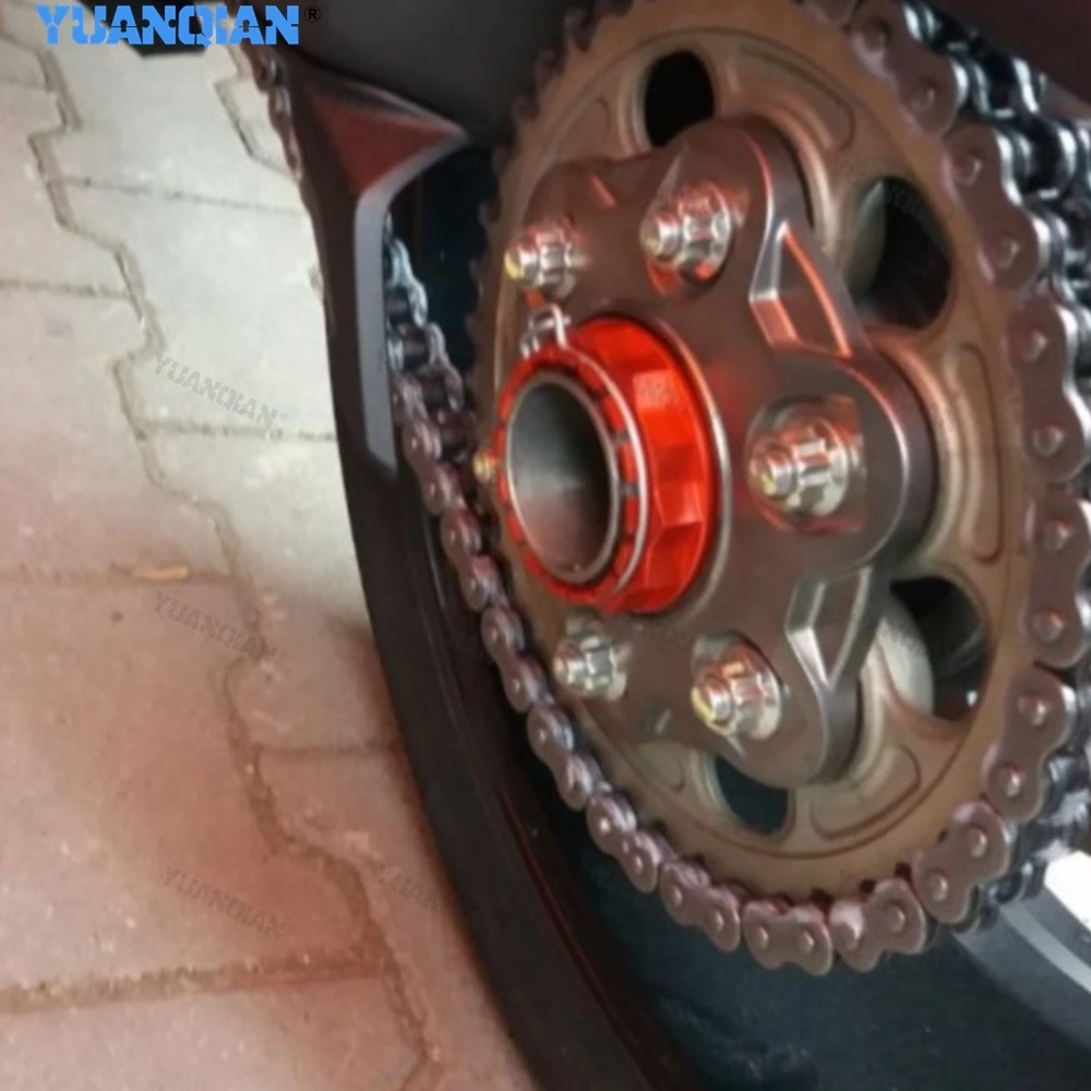 Motorcycle Rear Wheel Axle Sprocket Flange Nut For DUCATI Monster 1200 1098 1198 V4 V2 899 Panigale Diavel Multistrada XDiavel