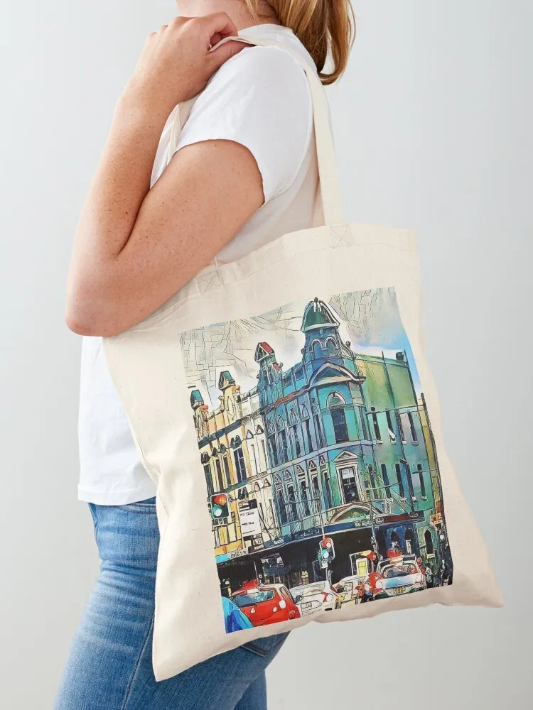 

Newtown art decor deepstyle Tote Bag hand bags Big bag shopping cart bags canvas tote