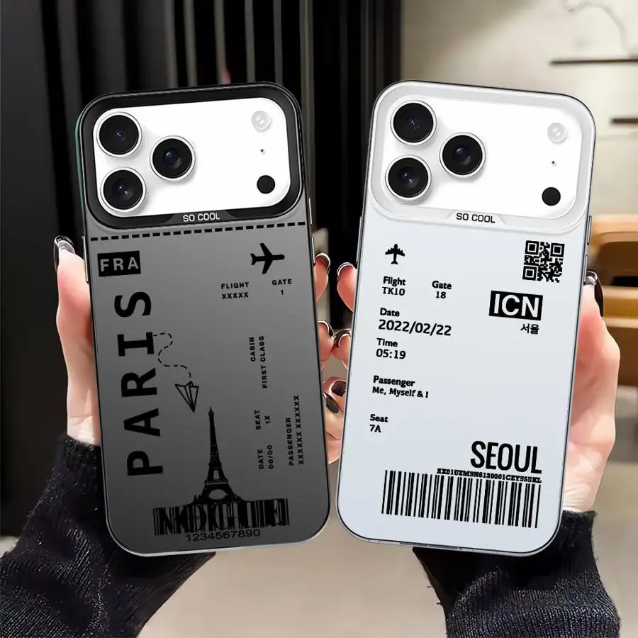 

Чехол Fly To Romantic Paris для iPhone 17Air 16e XR 11 15 Plus XS 16 17 Pro Max 14 13 12 Задняя крышка телефона